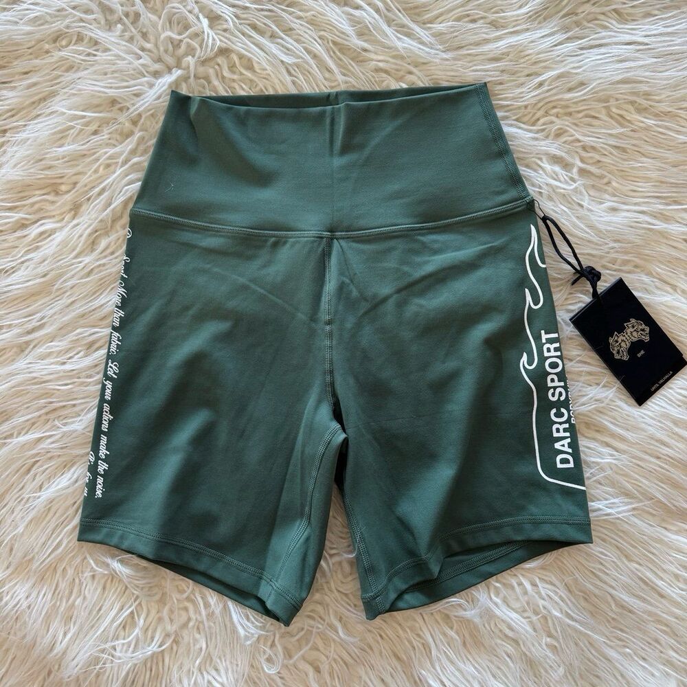 Darc Sport Move Fast Energy Training Shorts Norse Green Size Small